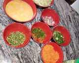 A picture of step 2 of Veggie scrambled eggs.