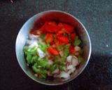 A picture of step 2 of Healthy nutritious tasty moong dal Chilla for kids.