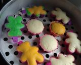 Foto langkah ke 7 dari resep Bolu kukus boneka bolu kukus beruang bolu kukus bunga.