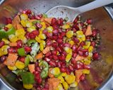 A picture of step 6 of Pomegranate salad.
