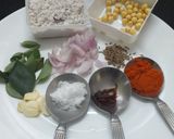 A picture of step 1 of Coconut Chutney.