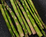 A picture of step 1 of My Grilled Asparagus with Cheese Melted Over and Spring Onion.