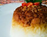 Foto langkah ke 4 dari resep Nasi Tim Ayam Express.
