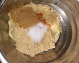 A picture of step 2 of ARBI Patte Muthiya.