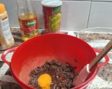 Foto del paso 2 de la receta: Bizcochuelo saludable de cacao y mantequilla de maní,coco sin harina