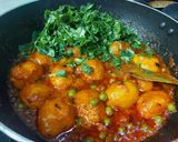A picture of step 3 of Methi Dum Aloo.