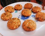 A picture of step 3 of Sabudana Tikki Chat.