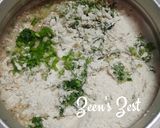A picture of step 1 of Dill Capsicum Parathas.