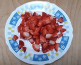 Pas rețetă Prăjitura de ricotta cu căpșuni și afine 1 fotografie