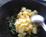 Potato beans coconut sabzi recipe step 2 photo