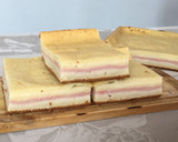 Foto del paso 6 de la receta: TORTA DE FIAMBRE 🧀🥓 con masa licuada