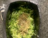 A picture of step 1 of Chicken Lettuce Wraps.