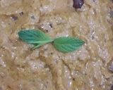 A picture of step 5 of Pudina tomato chutney.