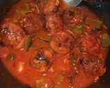 A picture of step 7 of Vegetable Manchurian.