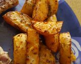 Foto del paso 2 de la receta Chuleta de cerdo con patatas gajo. Dieta
