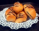عکس مرحله 5 از دستور نان شکلاتی با خمیر جادویی 🥐