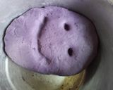 Hình bước làm 4 của món Bánh Kén Khoai Lang Tím