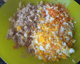 Foto del paso 3 de la receta: Ensaladilla de garbanzos, atún y huevo