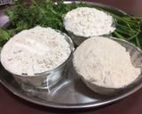 A picture of step 1 of Jowar vada.