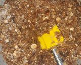A picture of step 4 of Coconut ladoo.