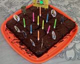 Foto langkah ke 3 dari resep Haan Brownies Ultah Anti Ribet.