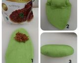 Foto langkah ke 5 dari resep Roti Sobek Pandan.