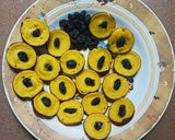 Foto langkah ke 7 dari resep Bingka labu kuning mini.