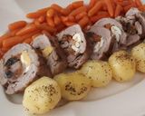 Foto del paso 7 de la receta Solomillo de cerdo relleno -en olla rápida-