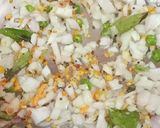 A picture of step 2 of Jawar flakes Upma.