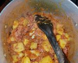 A picture of step 2 of Minced meat stew.