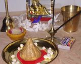 A picture of step 4 of Chhena Madak.