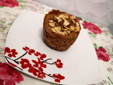 Brownie de chocolate en taza