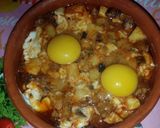 صورة لخطوة 3 من وصفة غراتان خضار بالبيض مقلي
