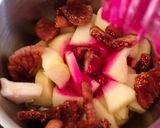 A picture of step 2 of Apple Fig Smoothie Bowl.