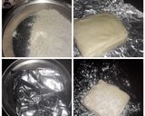 A picture of step 2 of Baked Puff Pastry stuffed Schezwan Noodles.