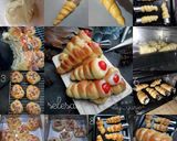 Foto langkah ke 4 dari resep Horn vla bread/roti cum cum.