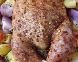 A picture of step 2 of Rosted Chicken.