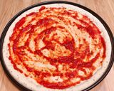 Hình bước làm 2 của món Pizza Demi Andouille - Demi Chorizo