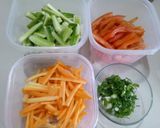 Foto langkah ke 8 dari resep Hiyashi Chuka (Cold Ramen/Ramen Dingin) #BikinRamadanBerkesan.
