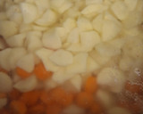 Foto del paso 1 de la receta: Ensalada de patata y zanahoria Batchcooking