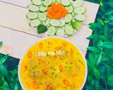 Hình bước làm 5 của món Mắm chưng thịt bằm hột vịt
