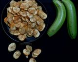 A picture of step 4 of Raw Banana Chips.