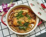 Hình bước làm 5 của món Cơm nhà nhiều món mừng ngày thống nhất 30.4