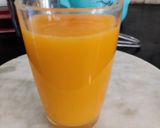 A picture of step 4 of Tang mango sharbat.