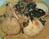 Foto langkah ke 5 dari resep Gulai jengkol campur telur.