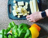 Indiai sajtos curry (paneer) recept fázis 1 fotója