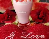 A picture of step 4 of Mohobbat ka Sharbat(Rose watermelon juice).
