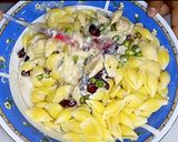 A picture of step 4 of Russian Salad.