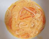 รูปขั้นตอนการทำที่ 1 ของ ข้าวหน้าไข่เจียวเนื้อปูเทียม (天津丼)