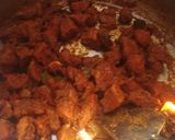 A picture of step 2 of Kerala Naadan ChIlli Meat.